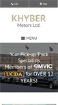 Mobile Screenshot of khybermotors.com